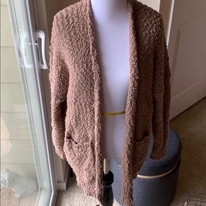 Light tan super soft cardigan